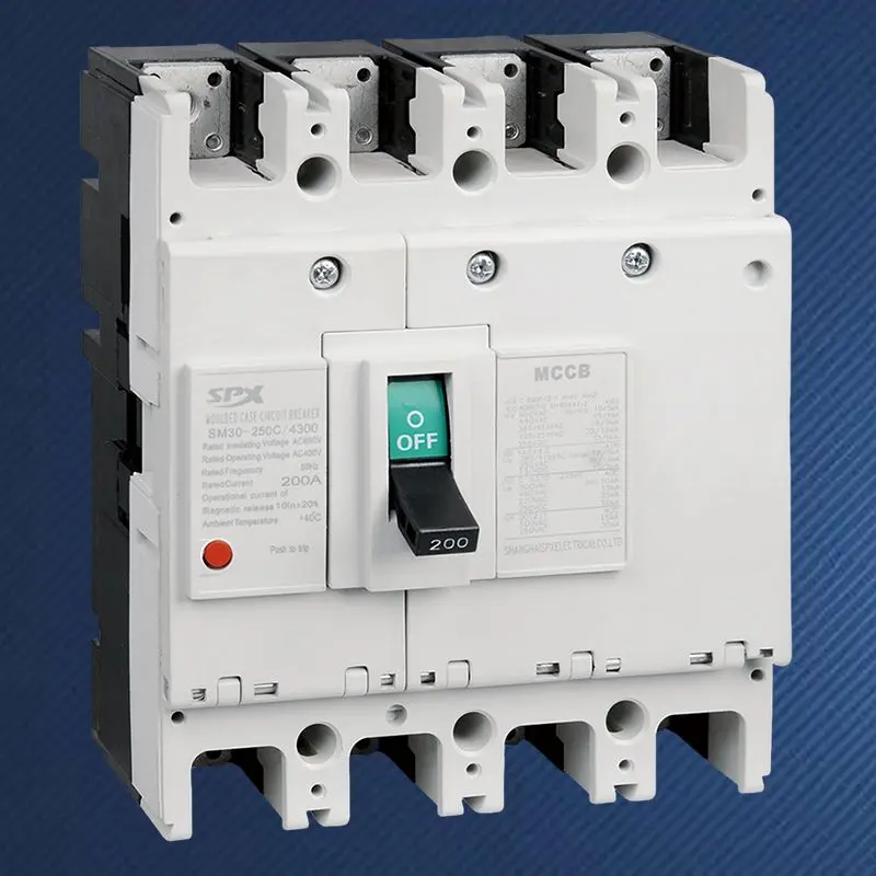 4P 200A Molded Case Circuit Breaker