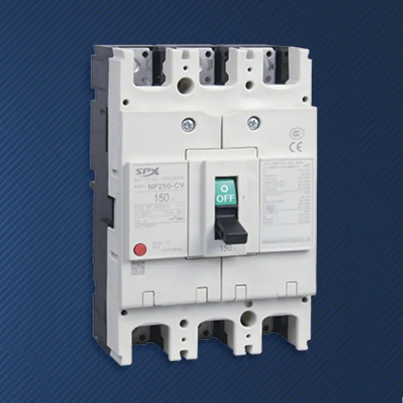 4P 250A 200A Molded Case Circuit Breaker