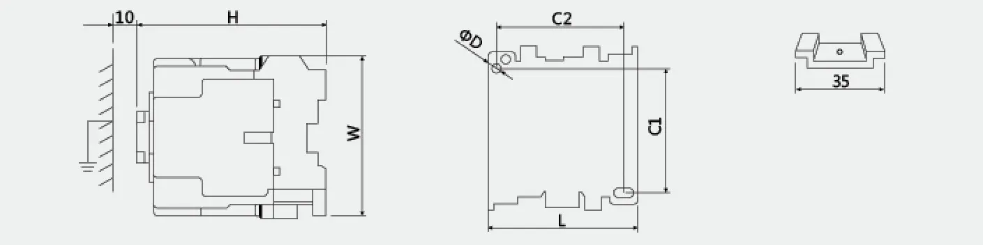 SS-N20 AC magnetic contactor switch